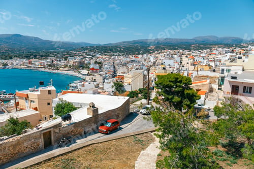 Preview: Street With Steps In Sitia Town, Crete Island, Greece
