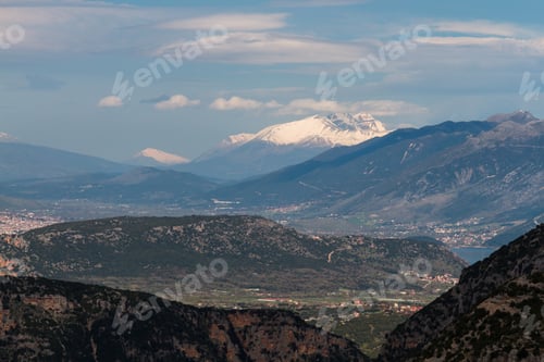 Preview: Mountain Landscape In Greece At Epirus, Tzoumerka, Karpenisi,And Zagorihori
