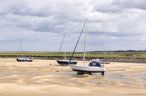 Preview: Boats At Low Tide.