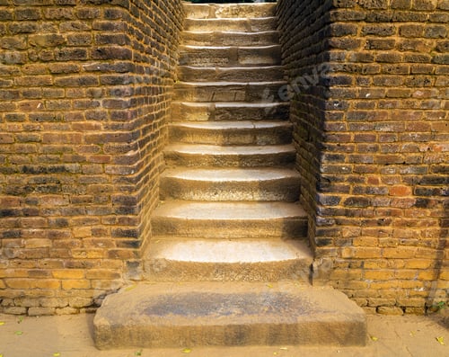 Preview: Brick Stairway To Sigiriya Or Sinhagiri Is An Ancient Rock Fortress, Sri Lanka