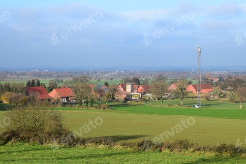 Preview: Village Of Obernwöhren In Lower Saxony