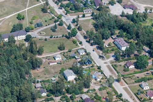 Preview: Aerial View Over The Mersrags Village (Latvia)