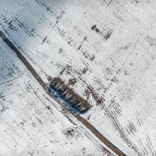 Preview: Aerial View Over The Rural Fields