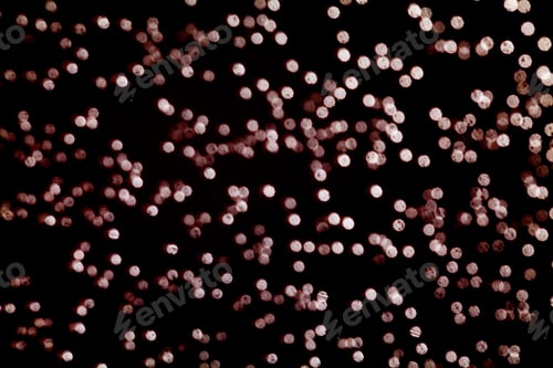 Visualização: Fundo abstrato com bokeh. Luzes e sombras desfocadas, luzes de Natal