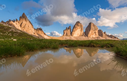 Preview: Tre Cime Di Lavaredo Is One Of The Most Iconic Locations In The Dolomites. It Was Just After A