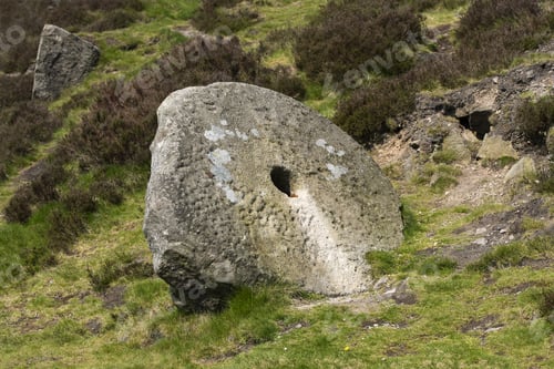 Preview: Ancient Abandoned Derbyshire Quarry Millstone