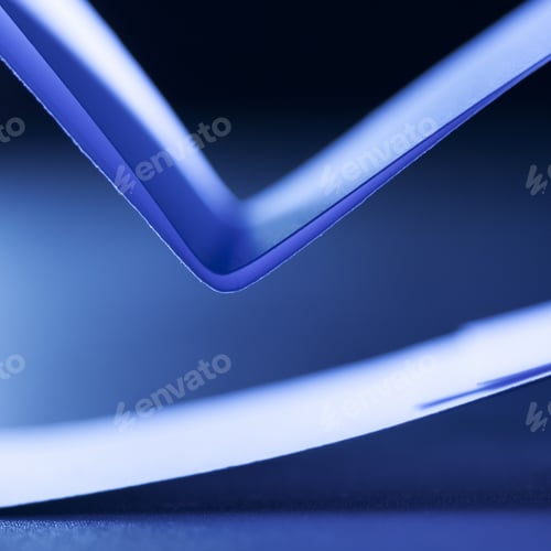 Preview: Blue Paper Shapes