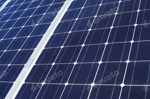 Preview: Detail Of A Photovoltaic Panel For Renewable Electric Production