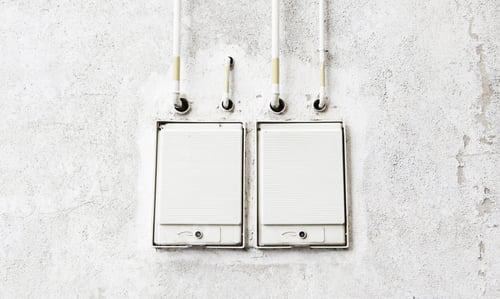 Preview: Electrical Boxes On The Street, Detail Of An Electrical Installation