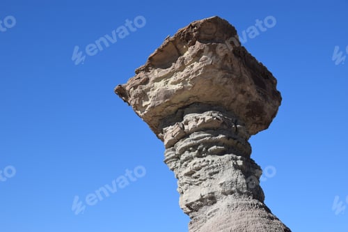 Preview: El Hongo, A Geological Formation In The Ischigualaste National Park In Argentina