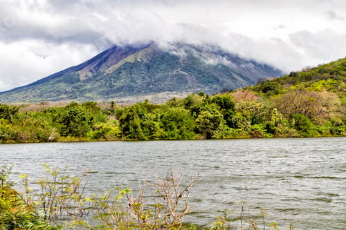 Preview: Concepcion Volcano On Ometepe Island In Nicaragua, Cocibolca Lake, Central America