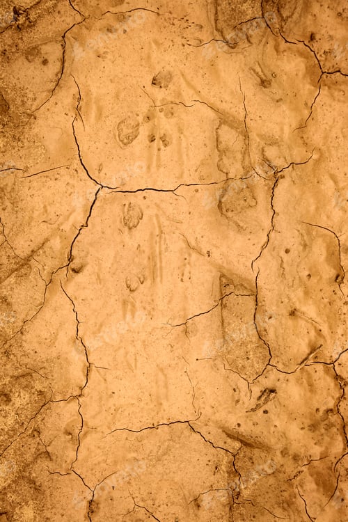 Preview: Dry Soil By A Drought, Detail Of Climate Change, Ecological Disaster