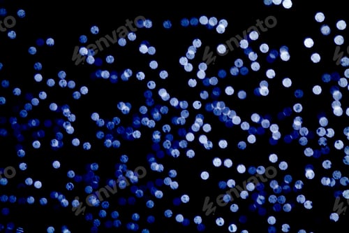 Visualização: Fundo abstrato com bokeh. Luzes e sombras desfocadas, luzes de Natal