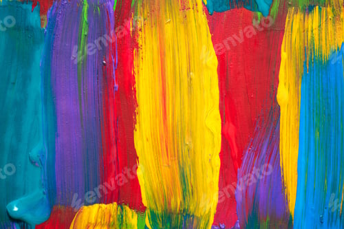 Preview: Abstract Art Background. Hand-Painted.