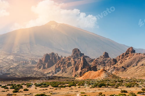 Preview: Sunrise In The Caldera Of El Teide Volcano, Tenerife, Canary Islands