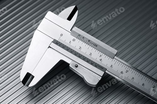 Preview: Metal Gauge On A Metal Surface.