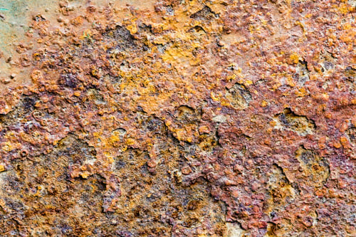 Vorschau: Metallische Textur mit Rost für Hintergründe