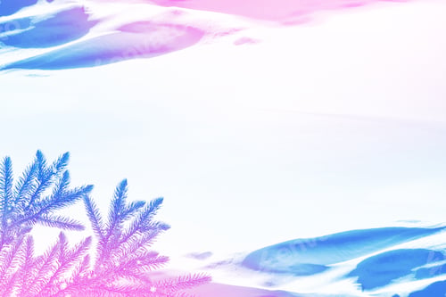 Preview: Frozen Winter Forest With Snow Covered Trees.