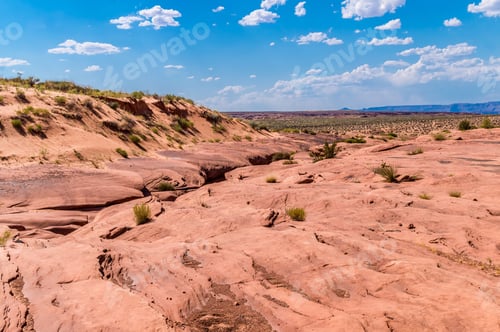 Preview: Underground Cave Of The Lower Antelope Canyon, Arizona, Usa. View From Above