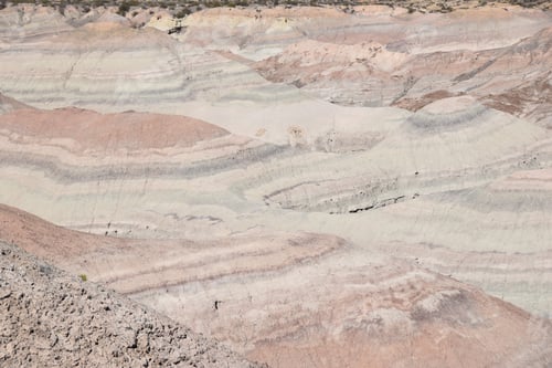 Preview: Multicolored Geological Strata In The Ischigualasto Natural Park