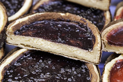 Preview: Homemade Cakes, Detail Of Sweet Desserts In A Homemade Market