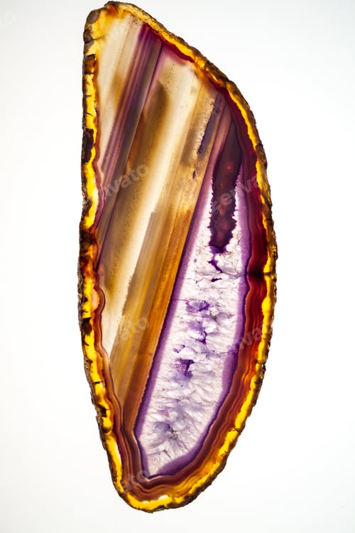 Preview: Agate- Beautiful, Colorful Slices And Texture
