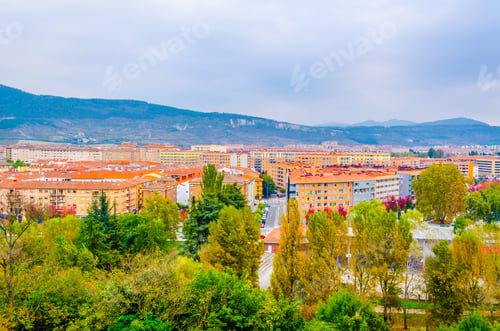 Preview: Aerial View Of Pamplona, Spain