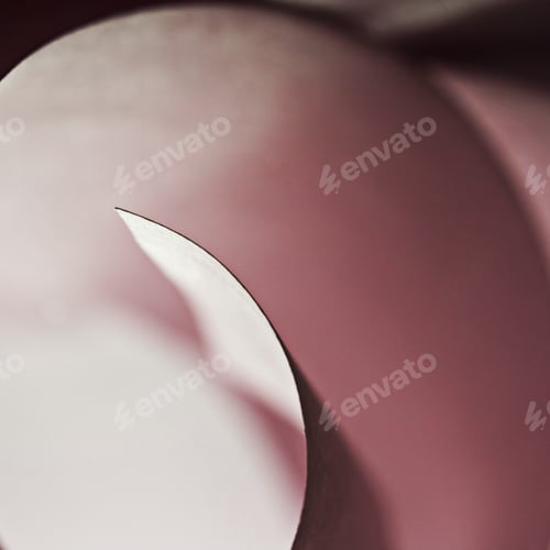 Preview: Colorful Paper Shapes With Paper Background