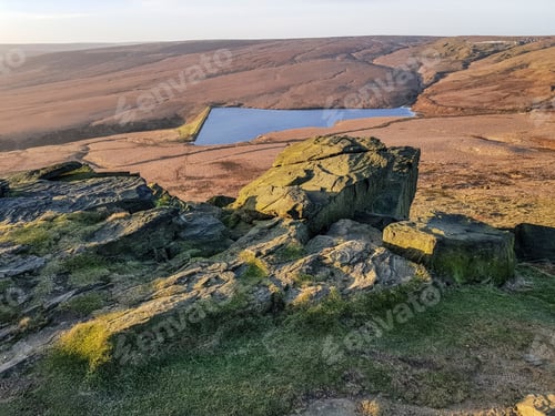 Preview: Buckstone Edge, Marsden Moor, Kirklees, West Yorkshire, Uk