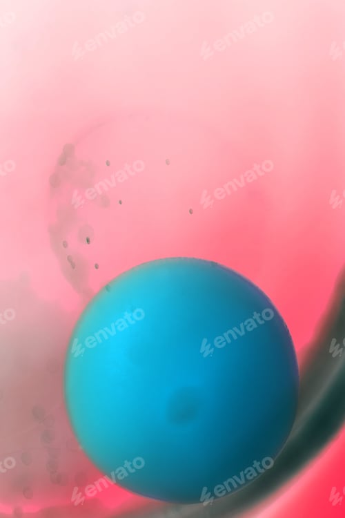 Preview: Abstract Underwater Games With Jelly Balls, Bubbles And Light