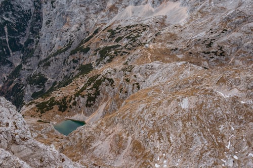Preview: Cloudy Panorama On A Autumn Day In Julian Alps.
