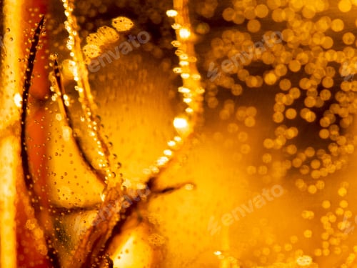 Preview: Colorful Underwater Dandelion Seeds With Bubbles