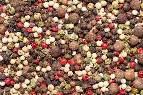 Preview: Mixture Of Peppers Five Grades, Background