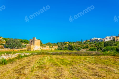 Preview: View Of Ruins Of Ta Borg In-Nadur Near Birzebbuga, Malta