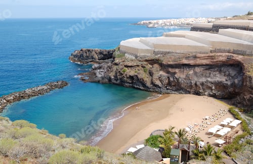 Preview: Beach Of The Luxury Hotel, Tenerife Island, Spain