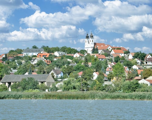 Preview: Popular Village Of Tihany At Lake Balaton,Hungary