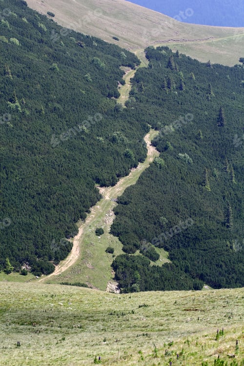 Preview: Landscape From Bucegi Mountains, Part Of Southern Carpathians In Romania