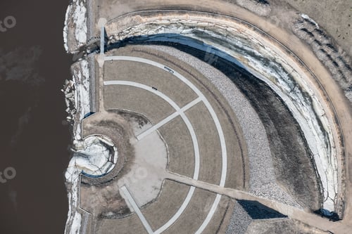 Preview: Aerial View Over River Daugava