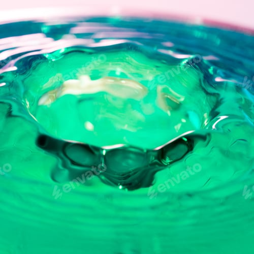 Preview: Water And Colors - Texture And Background