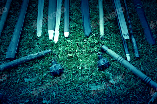Preview: Medieval Weapons, Detail Of Antique Weapons, Medieval War, Pain And Death
