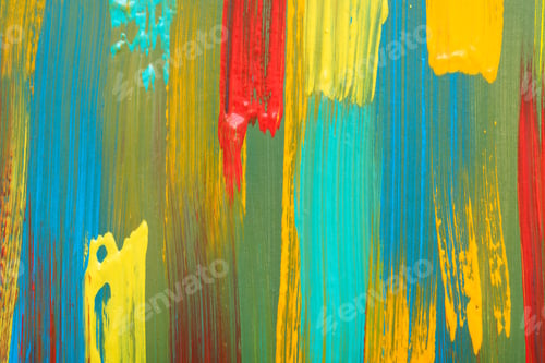 Preview: Abstract Art Background. Hand-Painted.