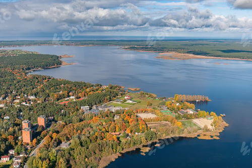 Preview: Aerial View Over The Riga City In Autumn