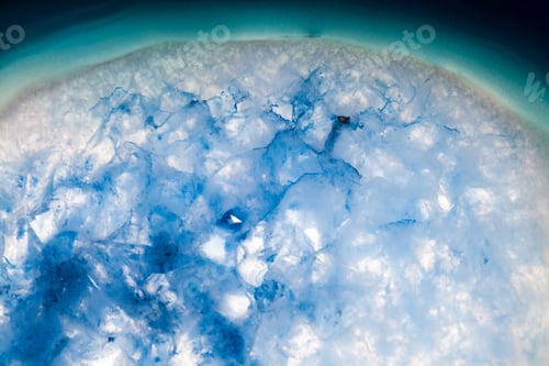 Preview: Agate And Quartz Slice - Beautiful Texture