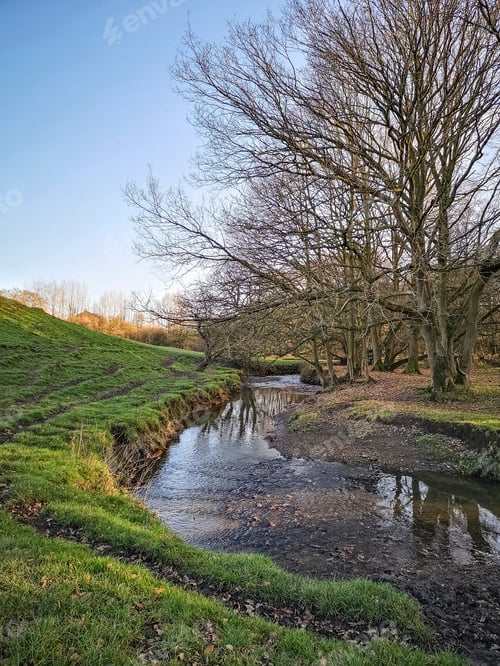 Preview: Pudsey Beck, West Leeds Country Park, West Yorkshire, Uk
