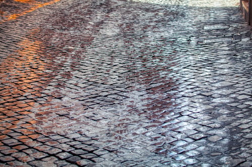 Preview: Wet Pavement Surface After Rain