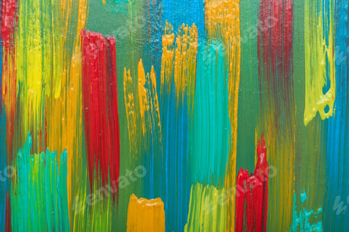 Preview: Abstract Art. Hand-Painted Background. Self Made.