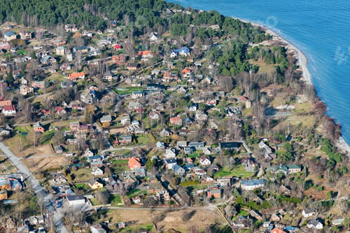 Preview: Aerial View Over The Village Ragaciems (Latvia)