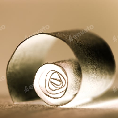 Preview: Colorful Paper Shapes With Paper Background