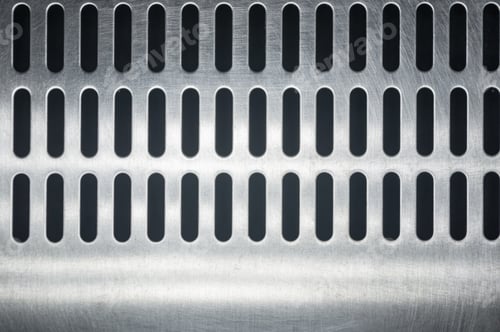 Preview: Stainless Steel Grating With Oblong Holes