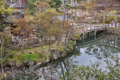 Preview: Eikando Temple In Kyoto, Japan. Buddhist Temple Of Jodo School. Part Of Unesco World Heritage Site.